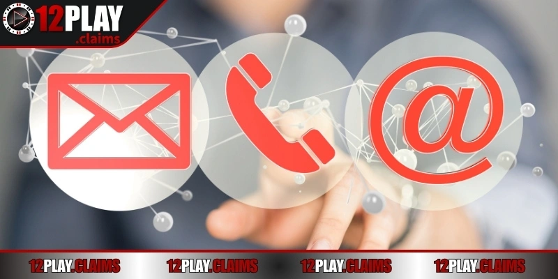 Liên hệ 12Play - Bộ phận chăm sóc khách hàng xuyên suốt 24/7 3 Cách nhận được sự hỗ trợ thành công 100% từ nhà cái